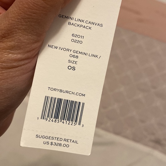 New (tag is there but fell off) Tory Burch bookbag - Picture 4 of 9